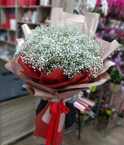 Букет цветов из: Гипсофила в Ельце