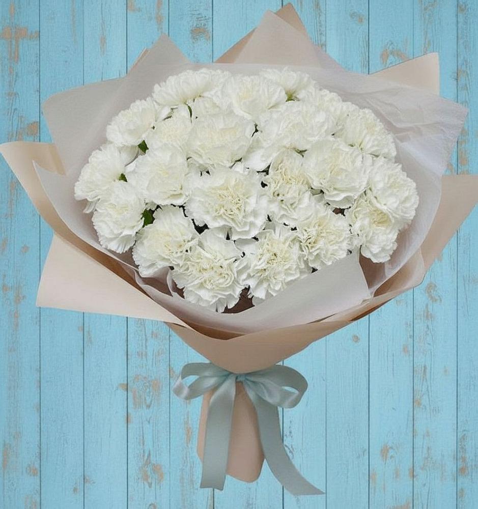 Букет цветов из: Гвоздики в Ельце