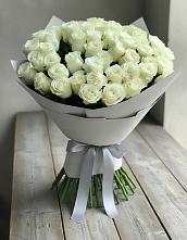 Букет 35 Белых роз в Ельце