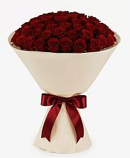 Букет 101 Бордовая роза Блэк Бакарра в Ельце