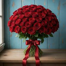 Букет Красные розы Блэк Меджик в Ельце