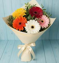 Букет цветов из:  Герберы в Ельце