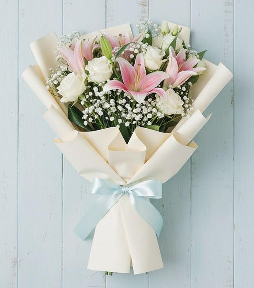 Букет цветов из: Лилии в Ельце
