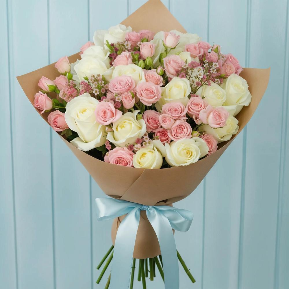 Букет цветов из: Розы в Ельце