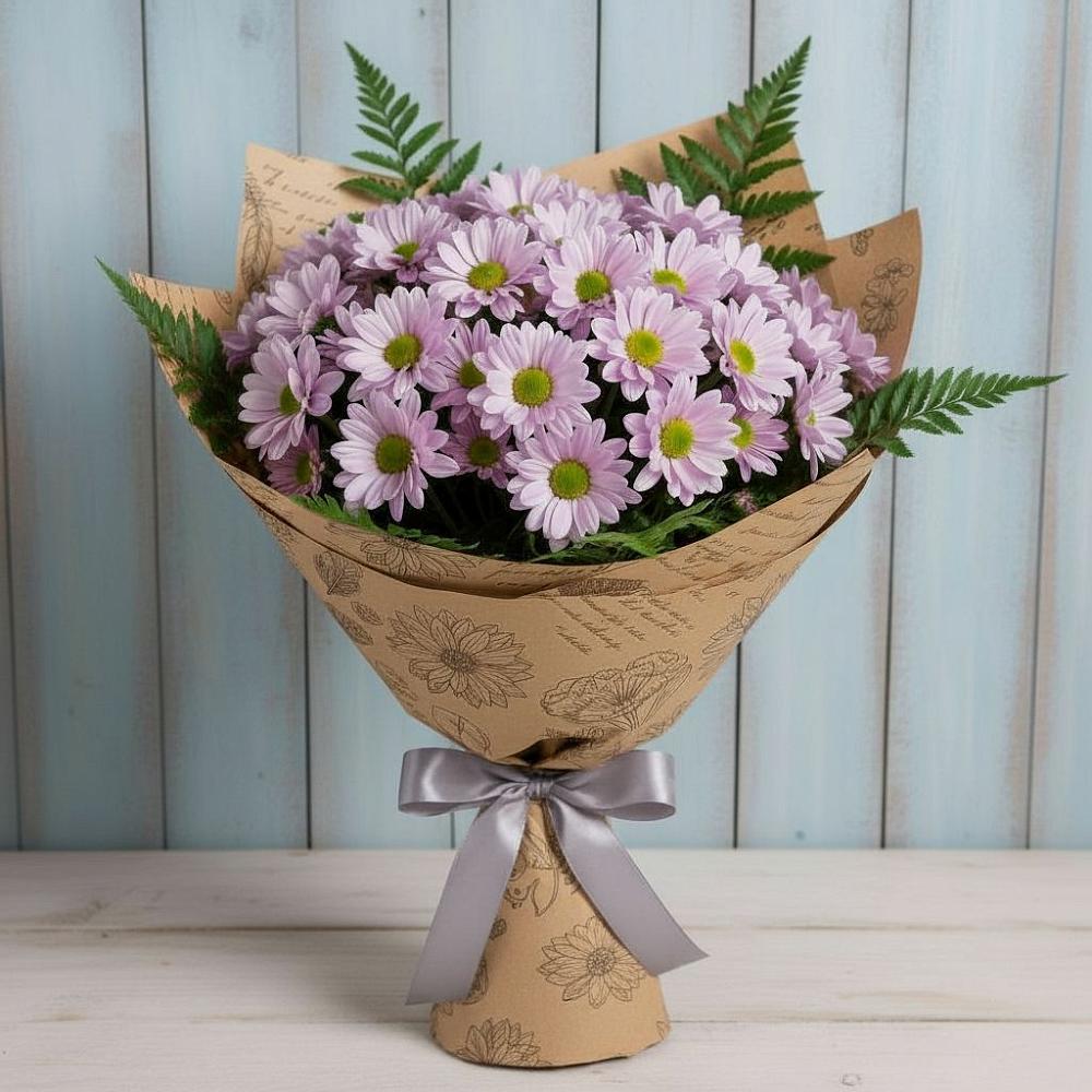 Букет цветов из: Хризантемы в Ельце