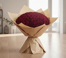 Букет 101 Красная роза в Ельце