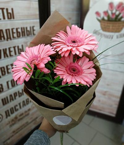 Букет цветов из: Герберы в Ельце