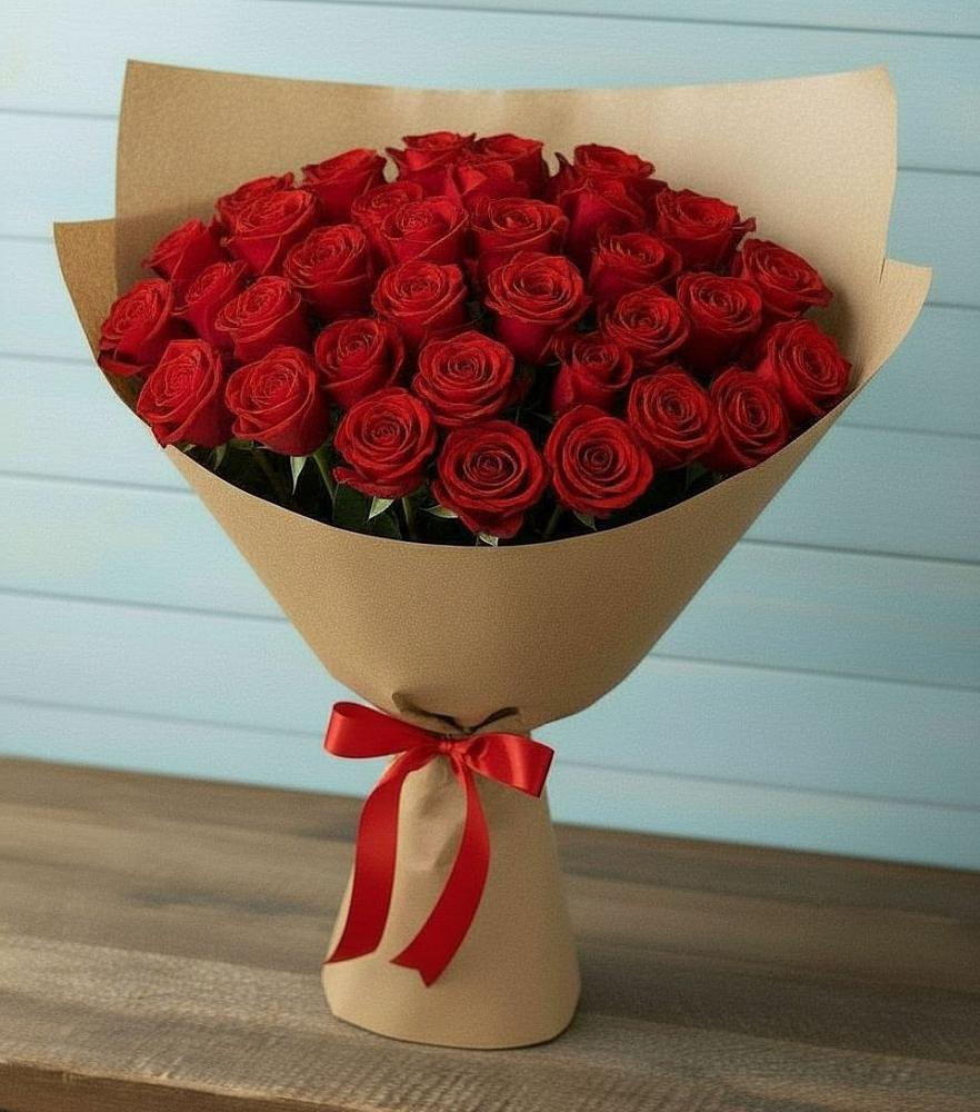 Букет Красные розы Милано в Ельце