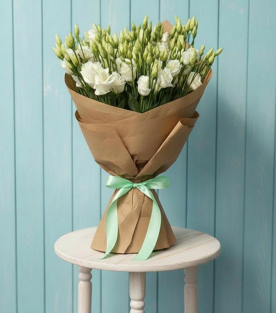 Букет цветов из: Лизиантусы в Ельце