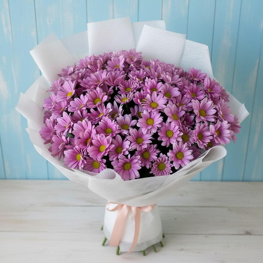 Букет цветов из: Хризантемы в Ельце
