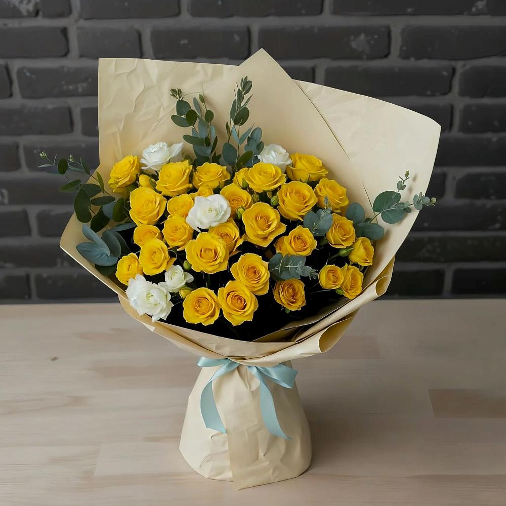 Букет цветов из: Розы в Ельце