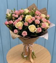 Букет цветов из:  Розы #REPLACE_PRED# Ельце