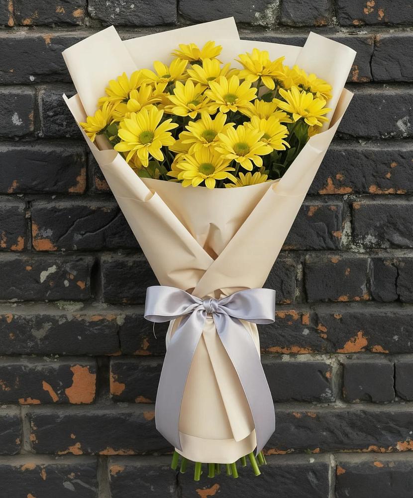 Букет цветов из: Хризантемы в Ельце