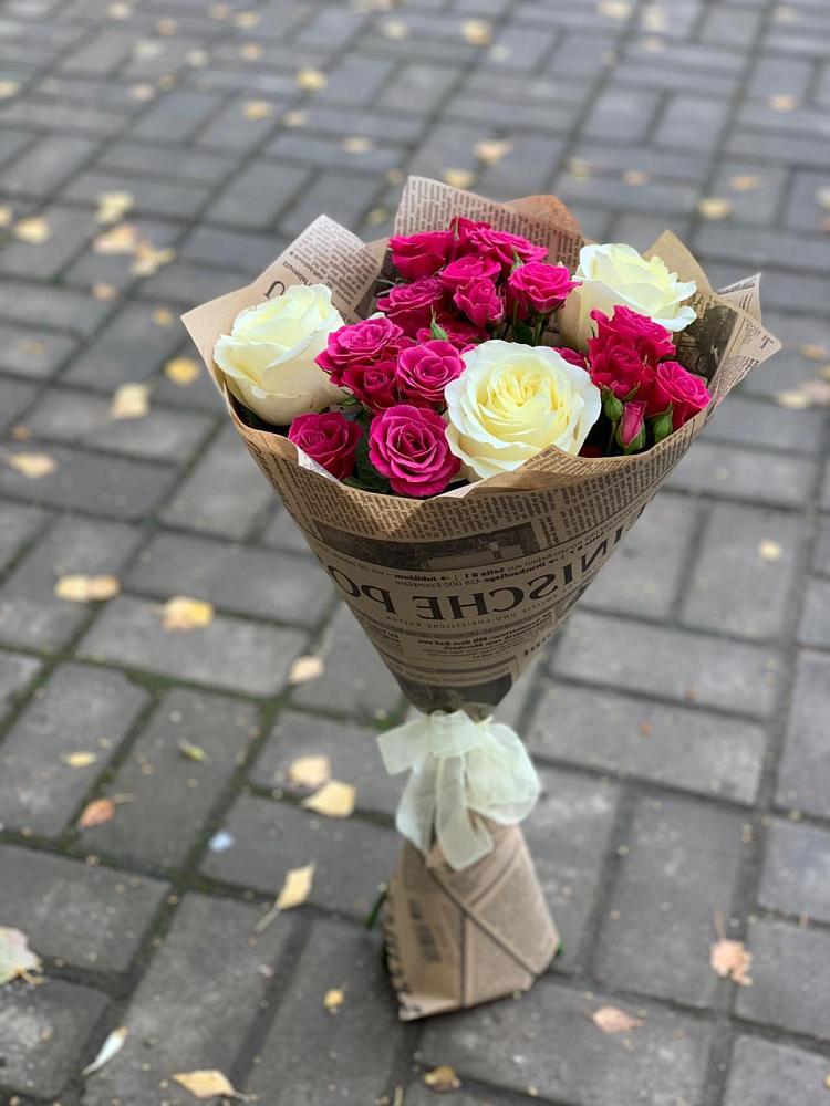 Букет цветов из: Розы в Ельце