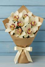 Букет цветов из:  Орхидеи и Розы в Ельце