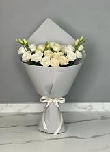 Букет цветов из:  Розы и Лизиантусы в Ельце